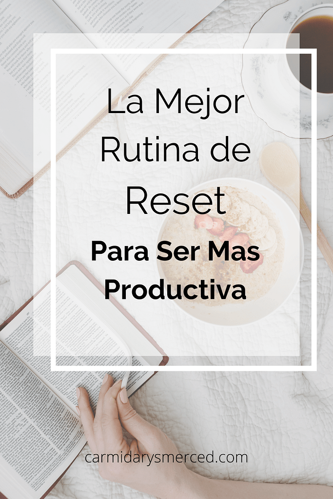 Reset productivo